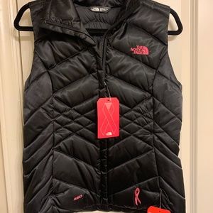NWT Breast Cancer Supporter  North Face Vest